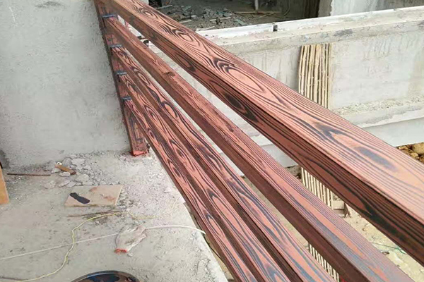 湘潭铁管护栏木纹漆项目